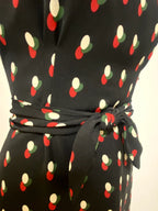 Bedrucktes Madame Dorothy Kleid