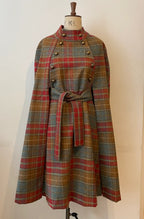 Check Stalker Belted Cape