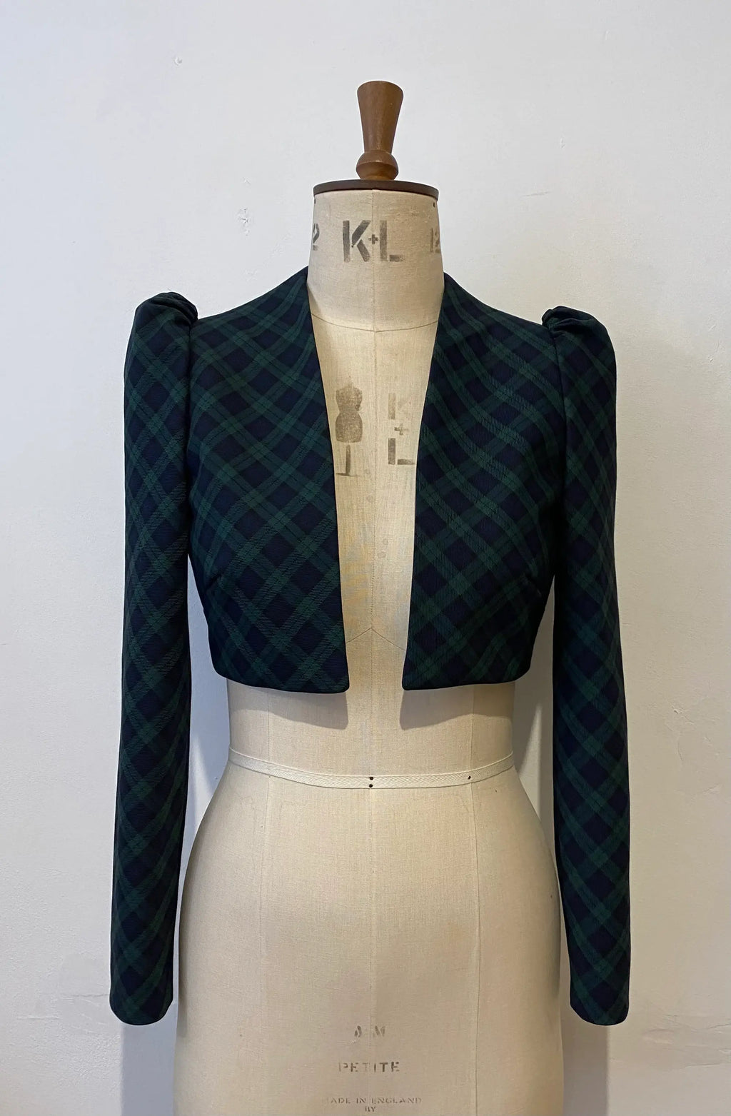 Tartan-Matadorjacke