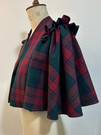 Schultertuch im Tartanmuster