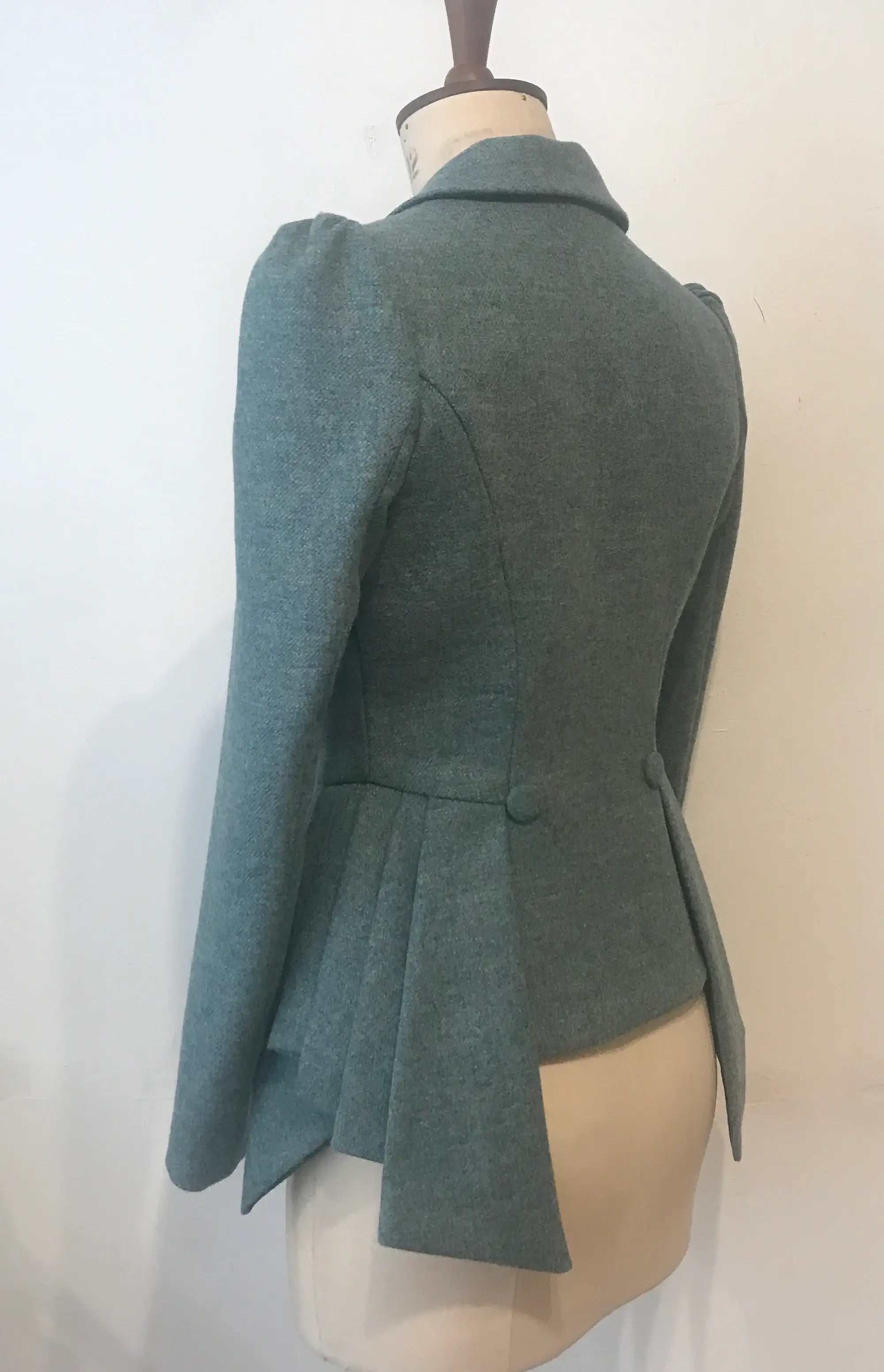 Tweed-Kutschenfahrerjacke