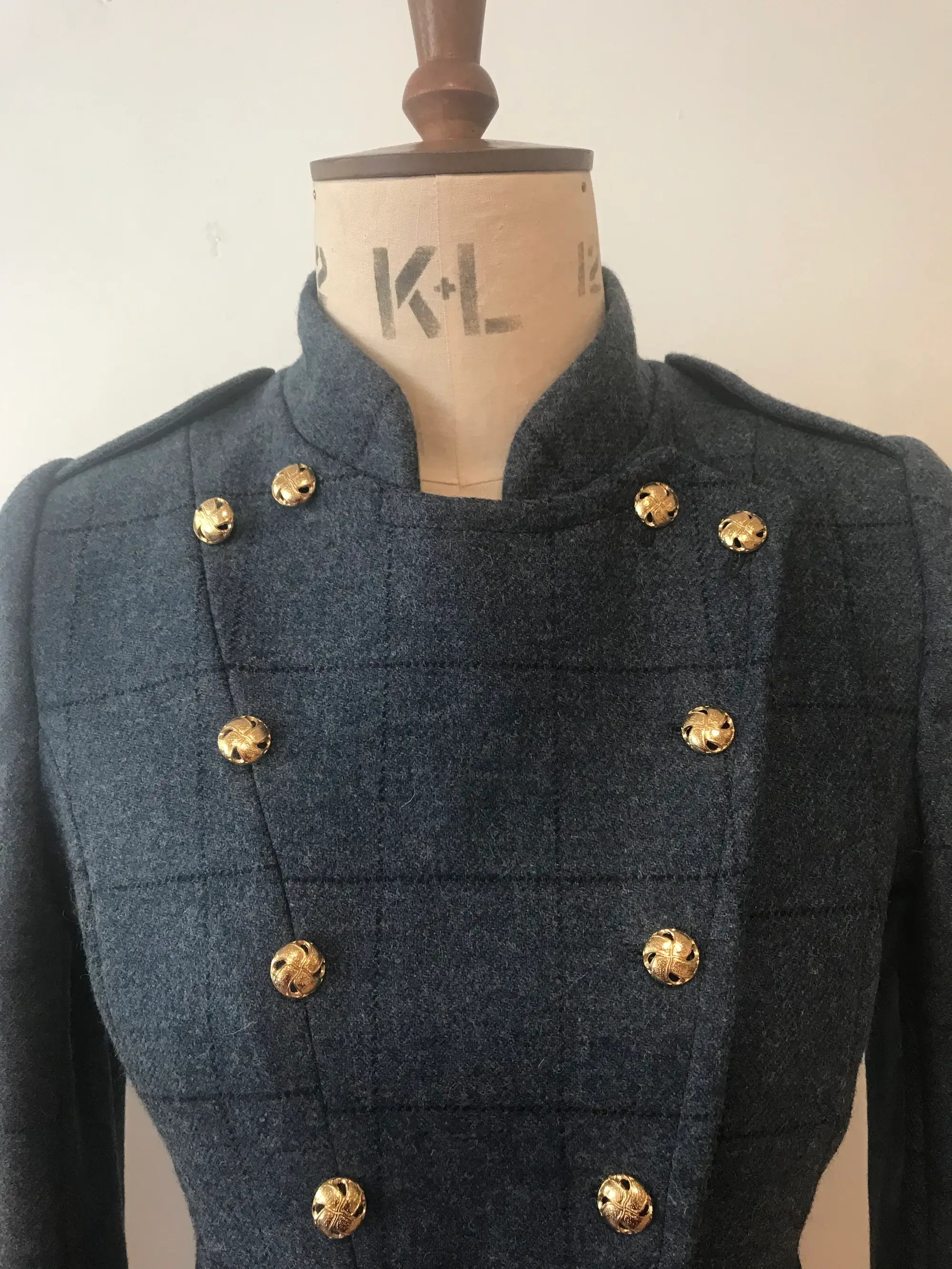 Tweed Military Fencing Jacket