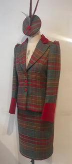 Tweed & Samt Bustle Jacke
