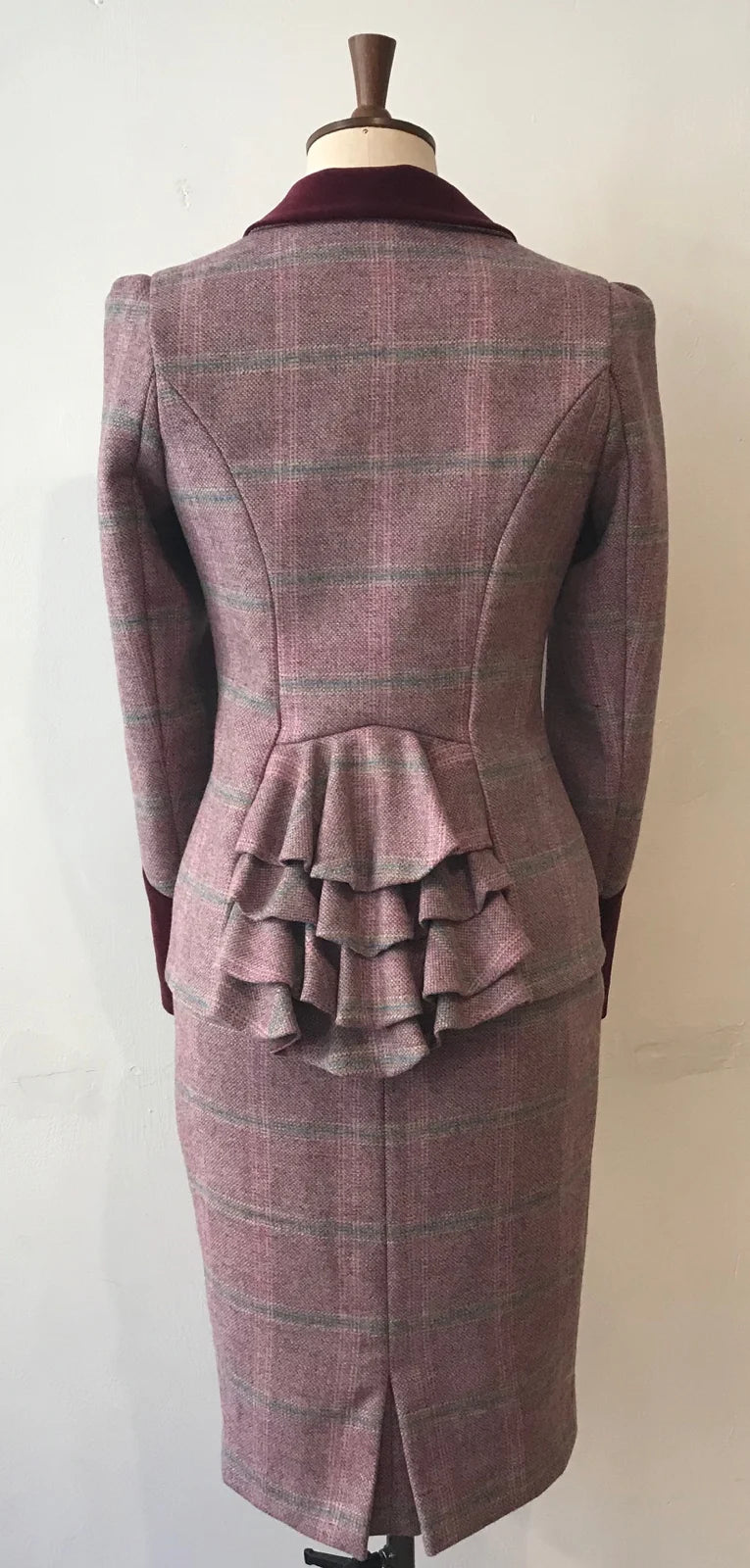 Tweed & Samt Bustle Jacke