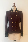 Fechtjacke aus Samt und Tweed