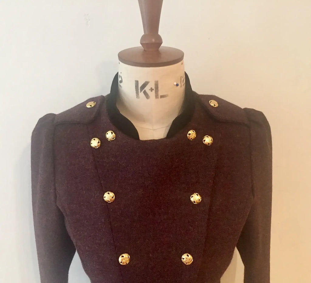 Fechtjacke aus Samt und Tweed