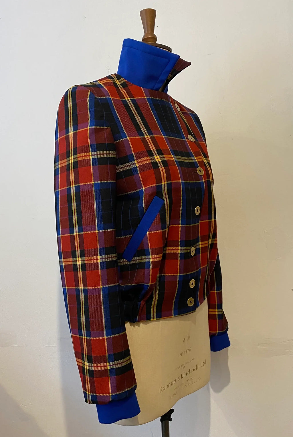 Totty Tartan Bomber