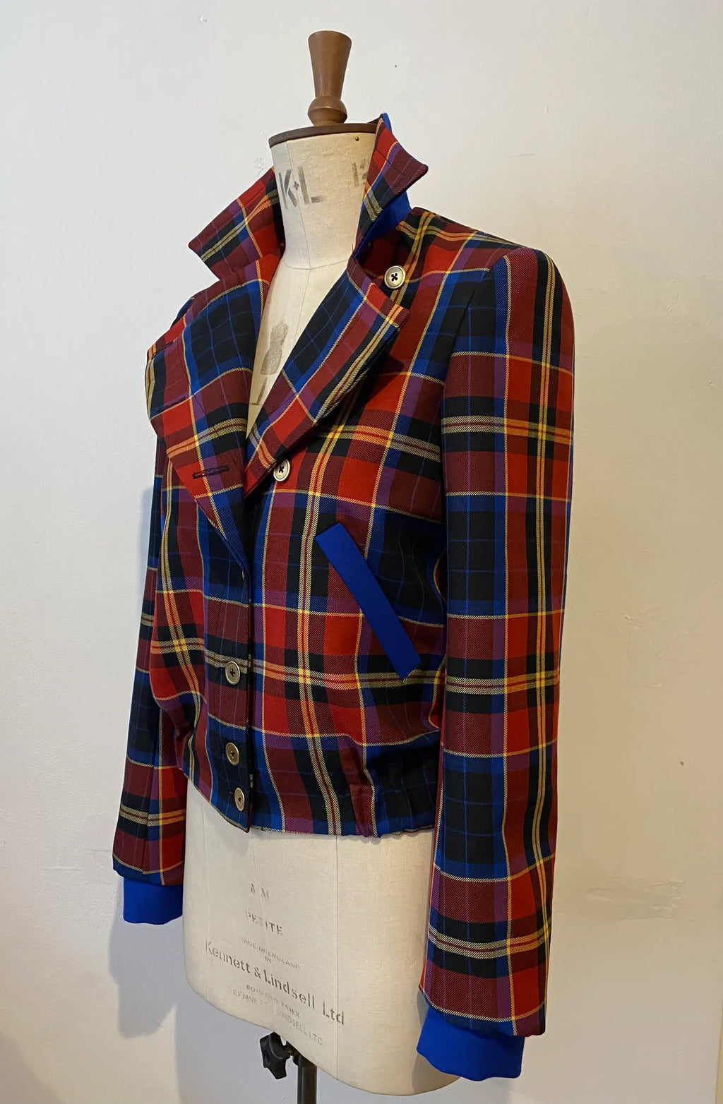 Totty Tartan Bomber