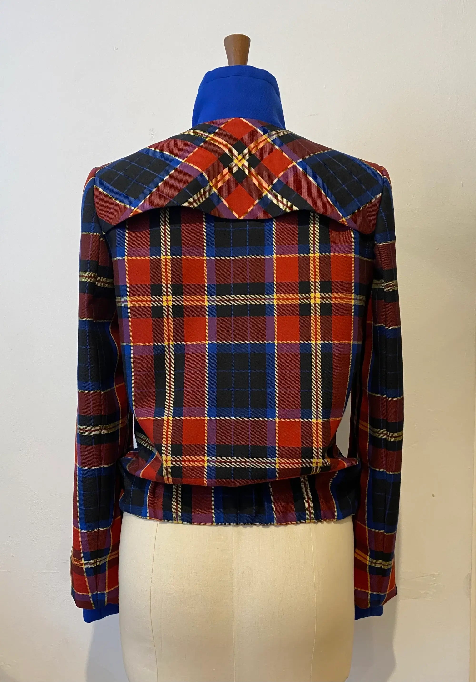 Totty Tartan Bomber