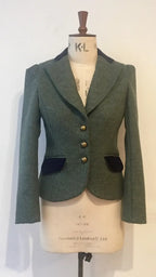 Tweed- und Samtjacke Miss DuPont
