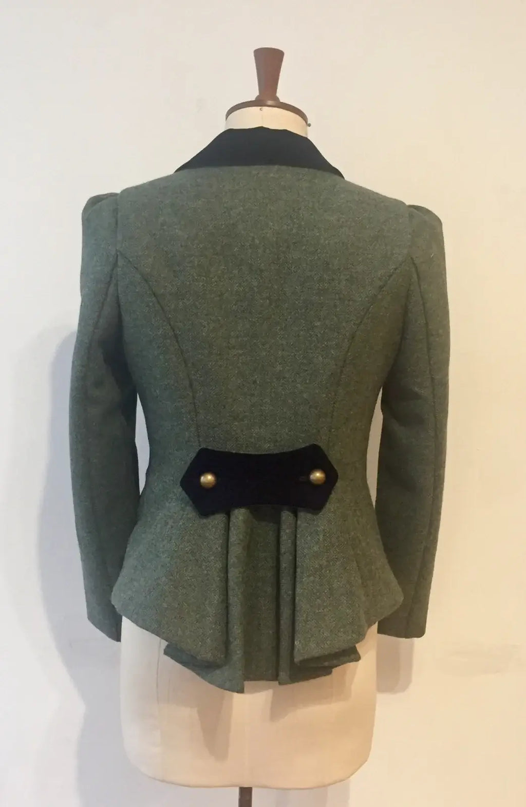 Tweed- und Samtjacke Miss DuPont