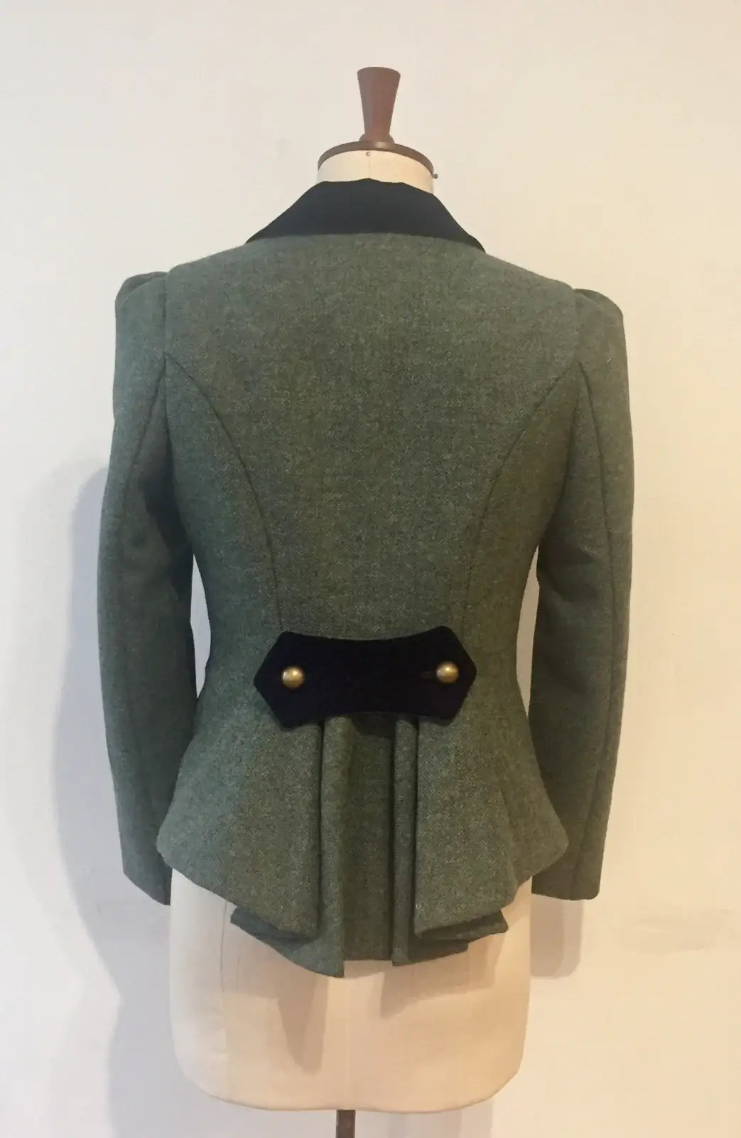 Tweed- und Samtjacke Miss DuPont