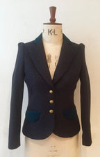 Tweed- und Samtjacke Miss DuPont