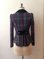 Velvet and Tartan Show Jacket