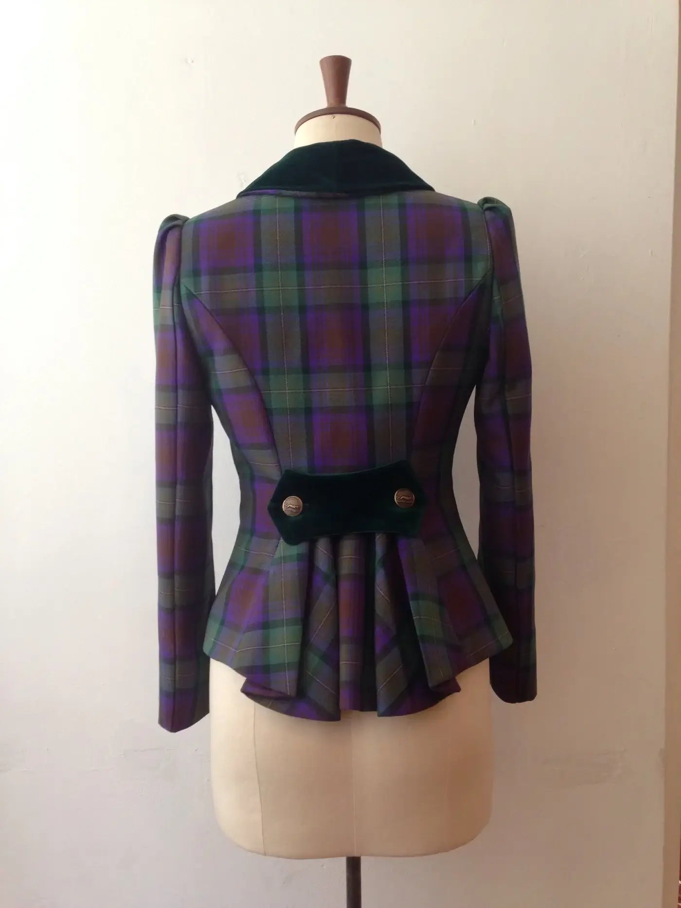Velvet and Tartan Show Jacket